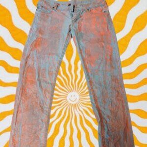 Splatter Paint Pants 🧡 